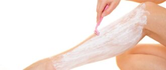 Как правильно брить ноги?